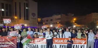 Diyarbakır'da Gazze'ye Destek Protestosu