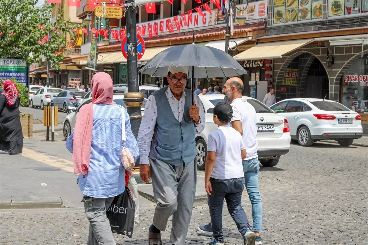 Diyarbakır'da Aşırı Sıcaklardan Etkilenme