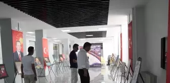 Diyarbakır'da '15 Temmuz' Temalı Resim Sergisi Açıldı