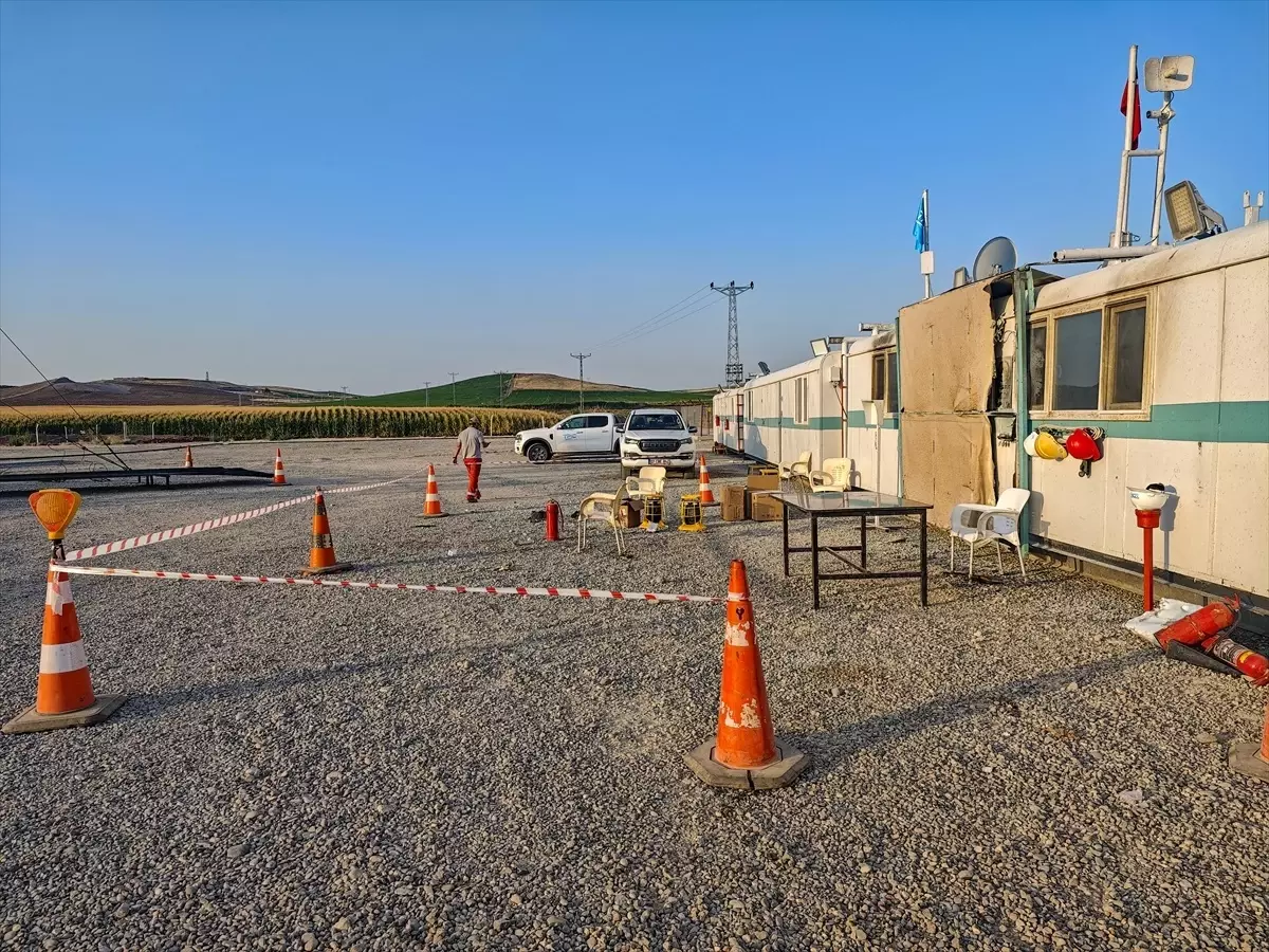 Diyarbakır'da Petrol Sondaj Kuyusunda Yangın: 8 Yaralı