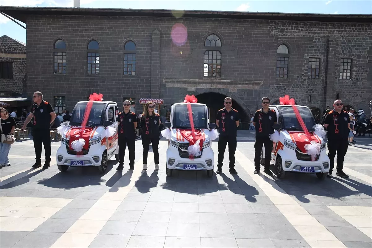 Diyarbakır'da Turizm Polisi İçin Elektrikli Araç Tahsisi