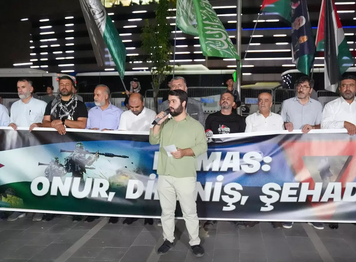 Diyarbakır'da Filistin'e Destek İçin Basın Açıklaması