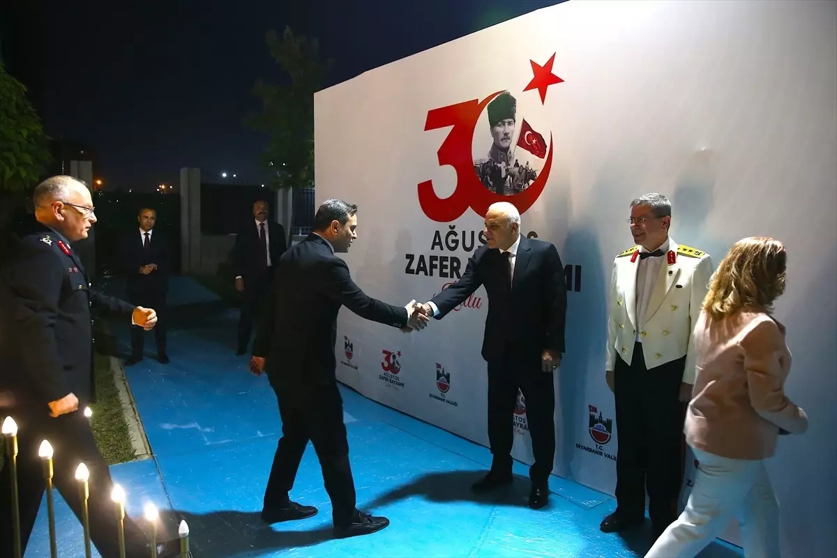 Diyarbakır Valiliğinden 30 Ağustos Zafer Bayramı resepsiyonu
