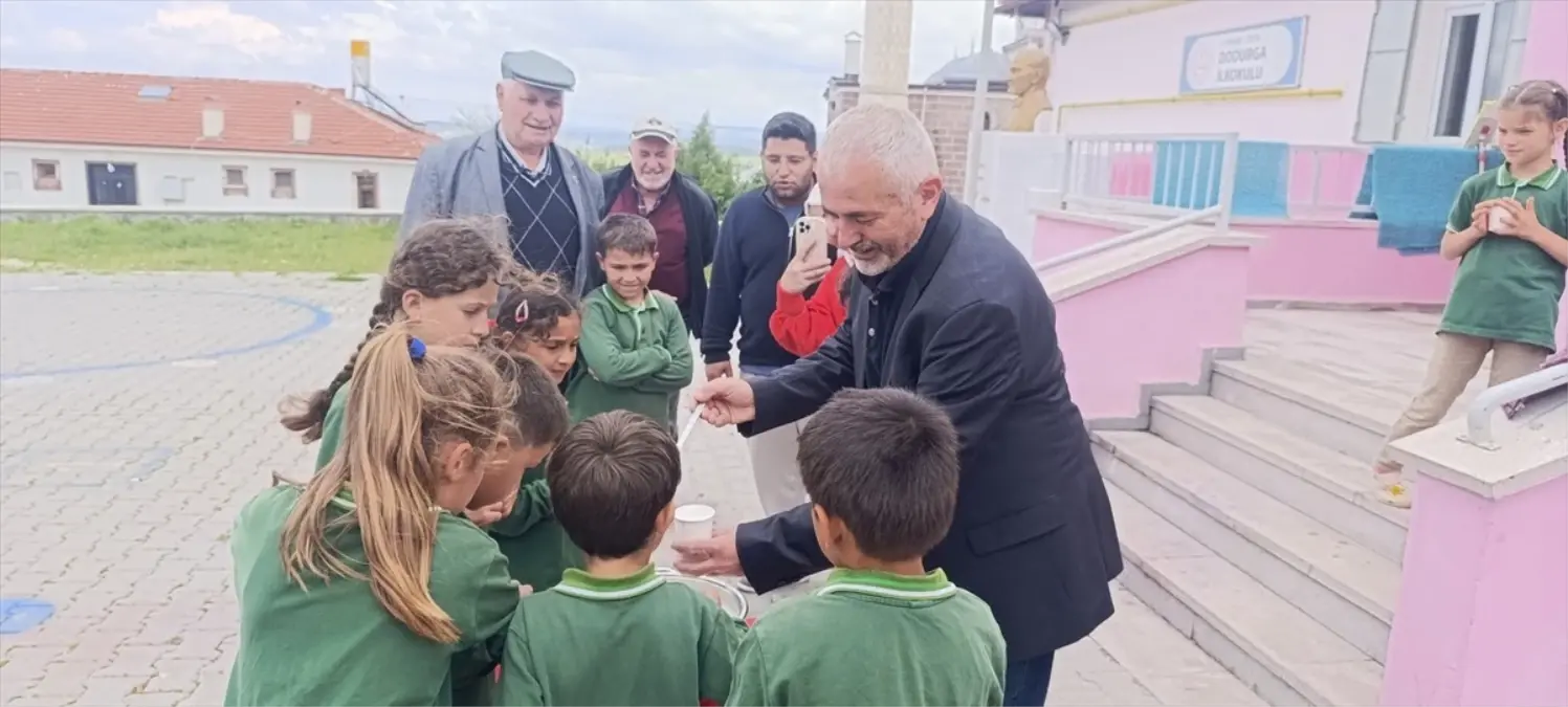 Dodurga'da Dünya Süt Günü Kutlandı, Öğrencilere Süt Dağıtıldı