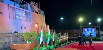 TCG Volkan Hücumbotu Maldivler Envanterine Girdi