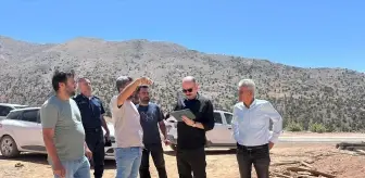 Doğanşehir Kaymakamı Sungur'dan deprem konutlarına inceleme