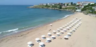 Doğu Marmara ve Batı Karadeniz'in mavi bayraklı plajları misafirlerini ağırlamayı bekliyor