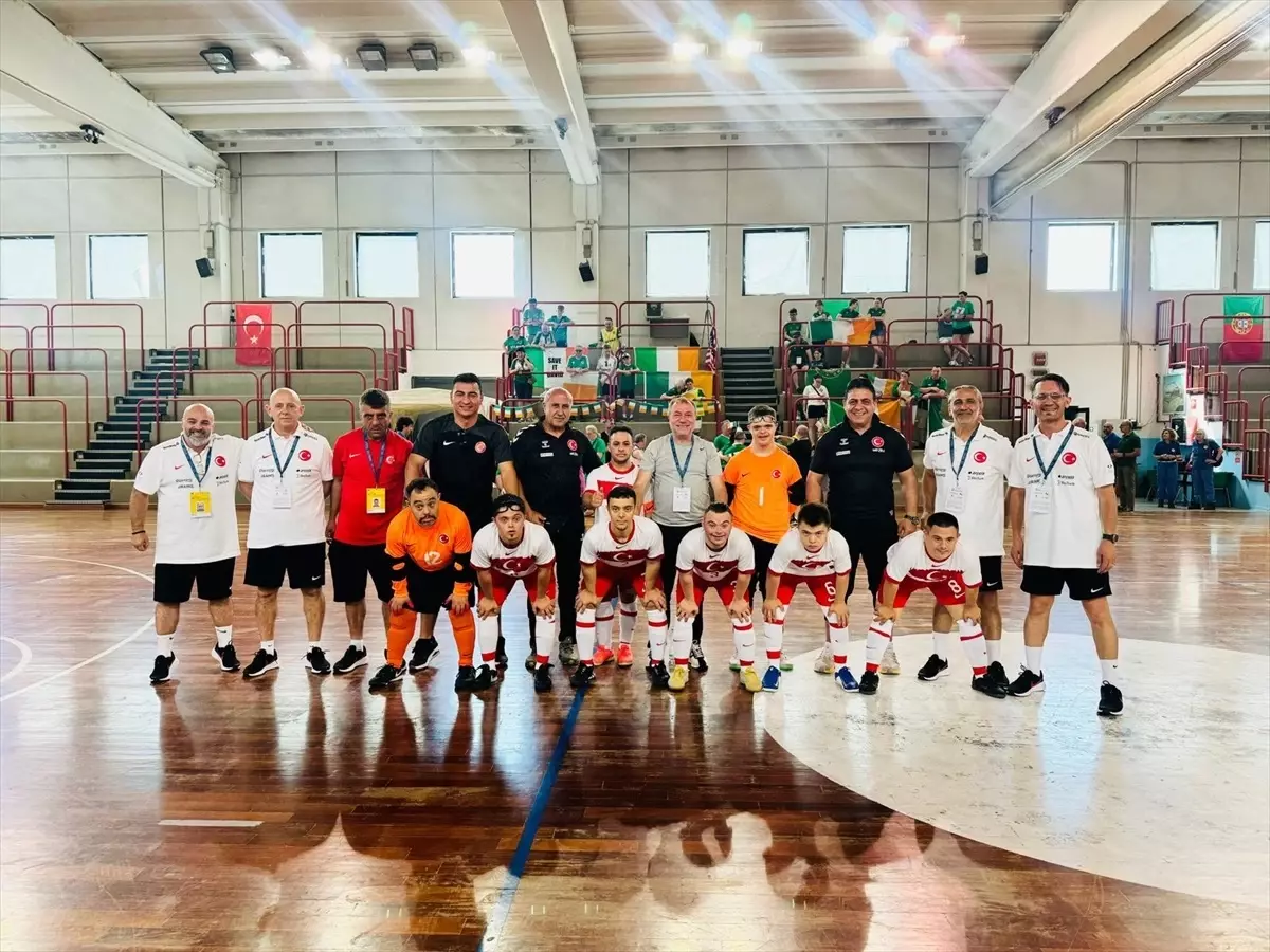 Down Sendromlular Futsal Milli Takımı Yarı Finale Yükseldi