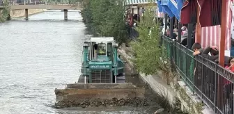 Çoruh Nehri'nde Rüsubat Temizliği Başladı