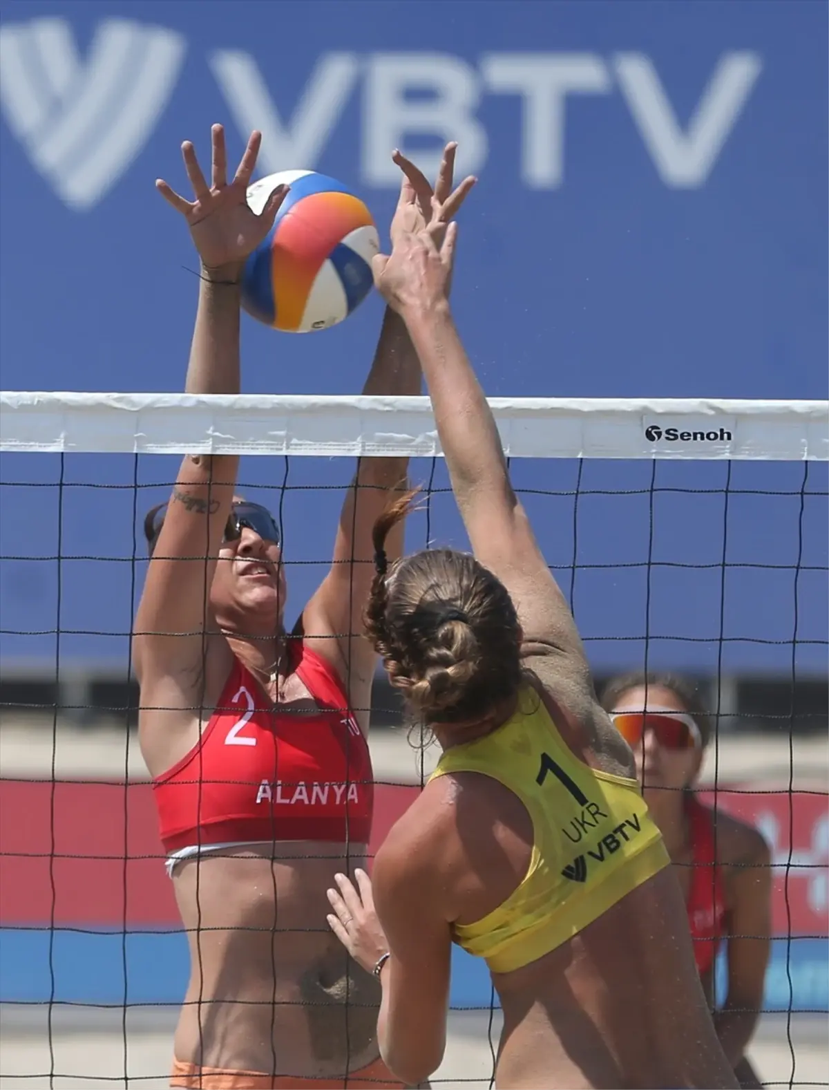 Dünya Plaj Voleybolu Pro Tur 2025 Alanya Etabı'nda Maçlar Devam Ediyor