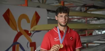 Dünya şampiyonu olan genç milli kürekçi Enes Biber'in hedefi daha büyük başarılar