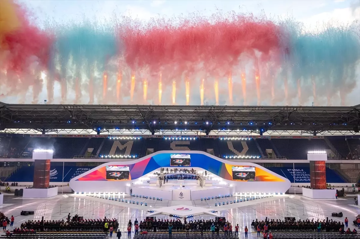 FISU 2025 Dünya Yaz Üniversite Oyunları Almanya'da Başladı