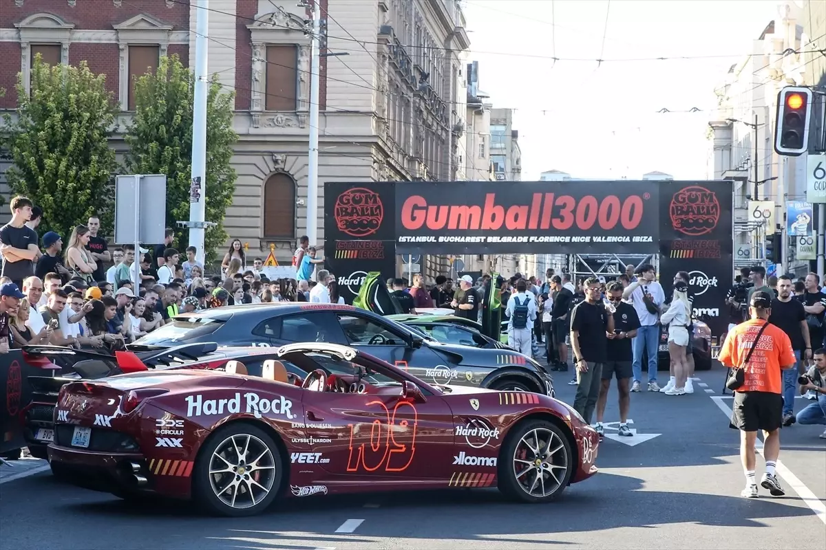 Gumball 3000 Rallisi Belgrad'a Ulaştı