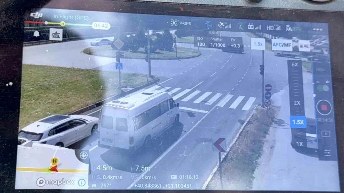 Düzce'de Trafik Denetimleri: 2.702 Sürücüye Ceza Kesildi