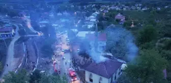 Düzce'de Yangın: Cami Kullanılamaz Hale Geldi