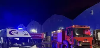 Düzce'deki Otomotiv Fabrikasında Yangın Çıktı