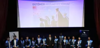 Düzce Üniversitesi'nde 63 Öğrencinin Türkçe Mezuniyet Töreni