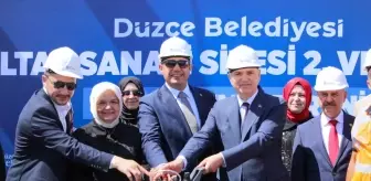 Düzce'de Yeni Sanayi Sitesinin Temelleri Atıldı