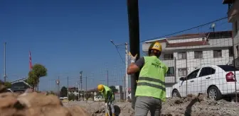 Düzce'de Tuhafiyeciler Pazaryeri Projesi'nin İnşaatı Sürüyor