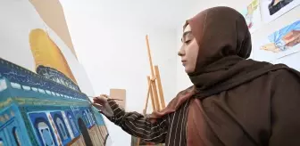 Betül Kara, Filistinli Çocukların Sesini Sanatıyla Duyuruyor