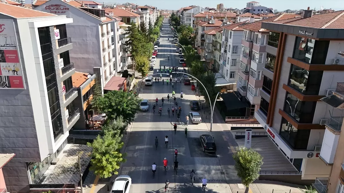 Karaman'da Halk Bisiklet Turu ile Hareketli Yaşam teşvik ediliyor
