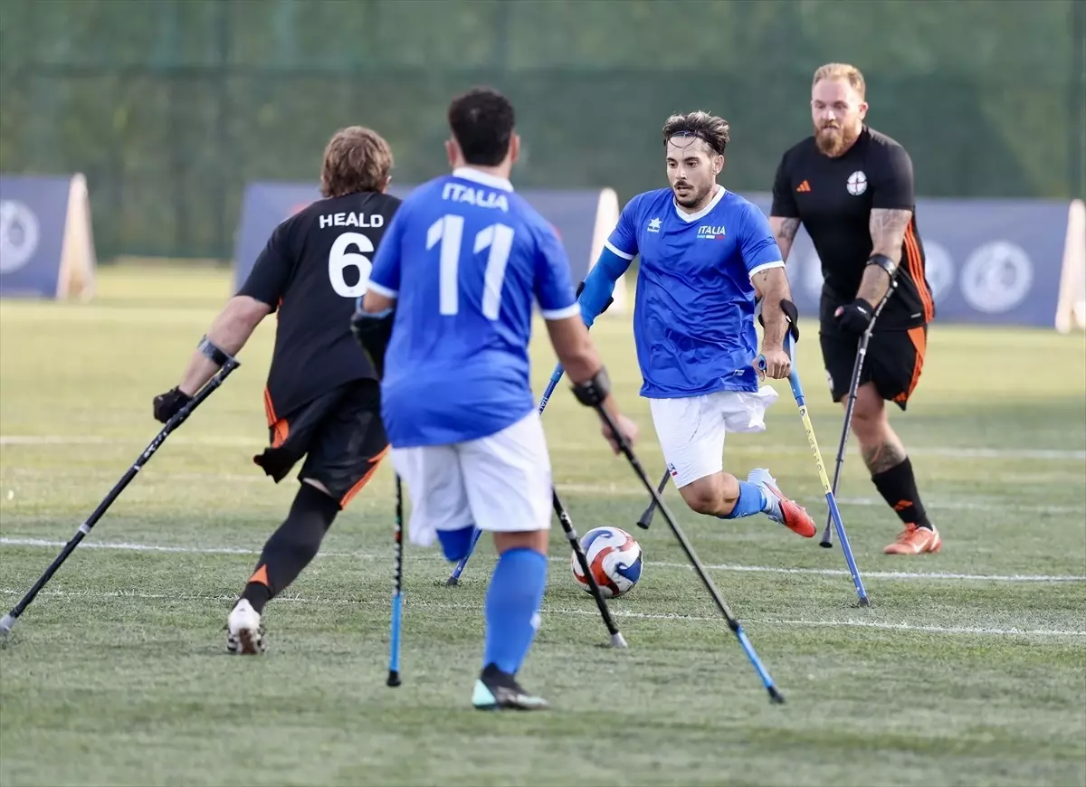 İngiltere, Ampute Futbol A Ligi'nde İtalya'yı Mağlup Etti