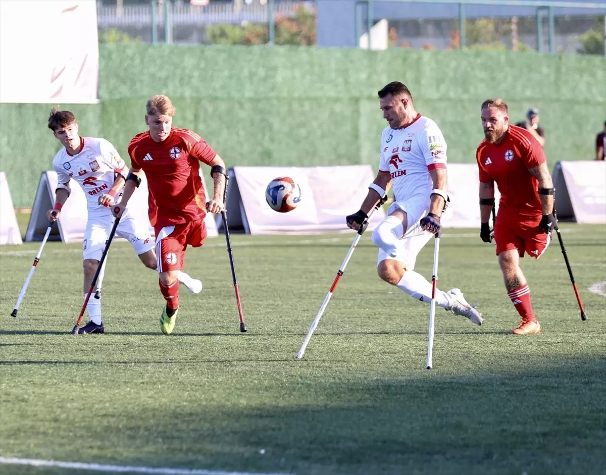2025 Ampute Futbol Uluslar A Ligi'nde Beraberlik: İngiltere 2 - Polonya 2