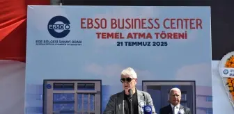 EBSO'nun Yeni Hizmet Binası için Temel Atma Töreni Gerçekleştirildi