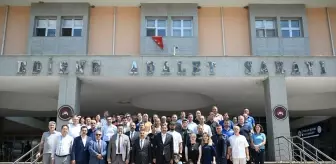 Edirne Cumhuriyet Başsavcısı Mustafa Çakmak, Duygusal Bir Veda Töreniyle Görevinden Ayrıldı