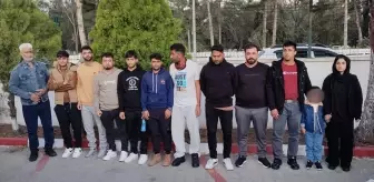 Edirne'de Düzensiz Göçmen Operasyonu: 12 Göçmen Yakalandı