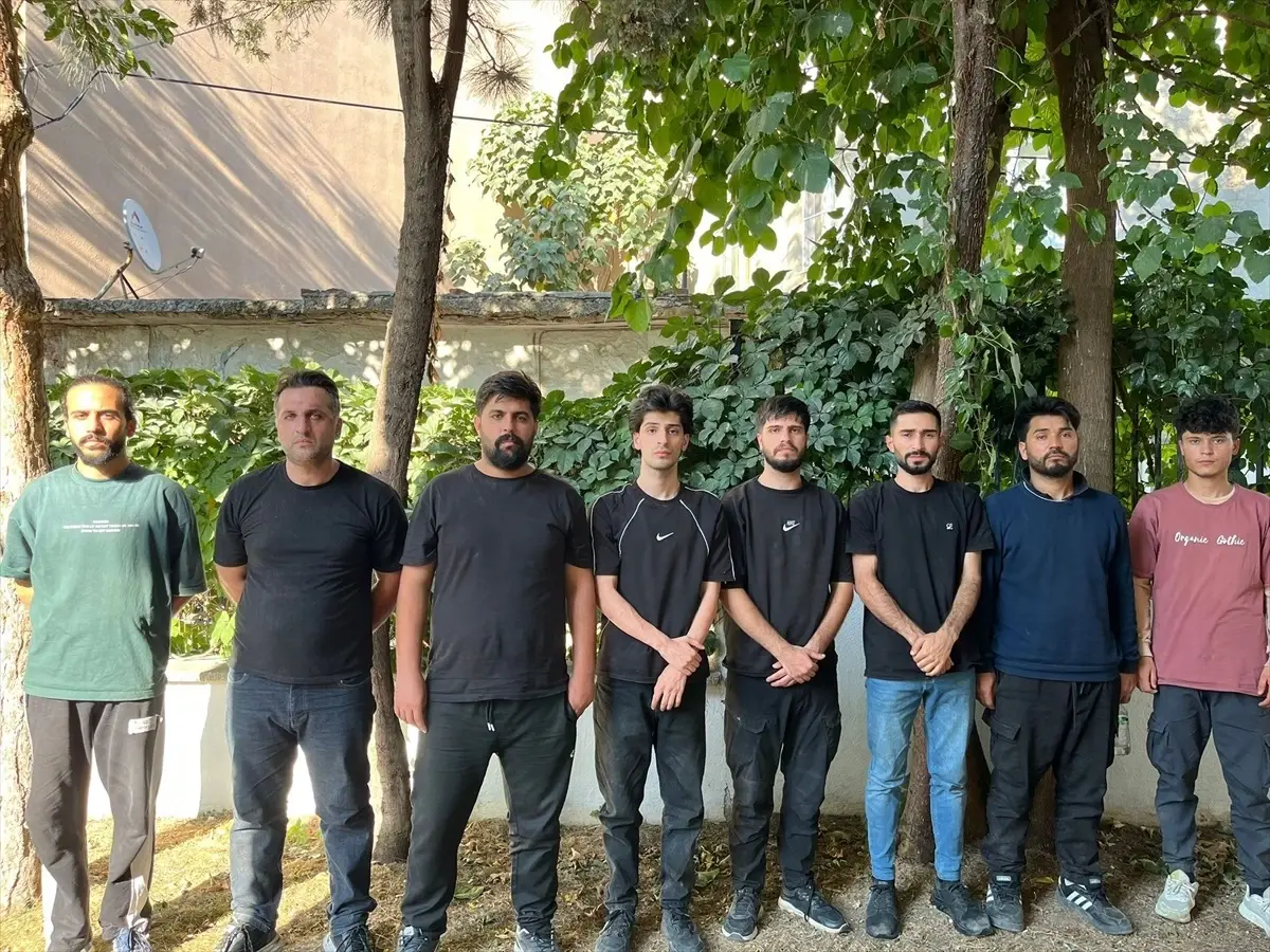 Edirne'de 24 Düzensiz Göçmen Yakalandı