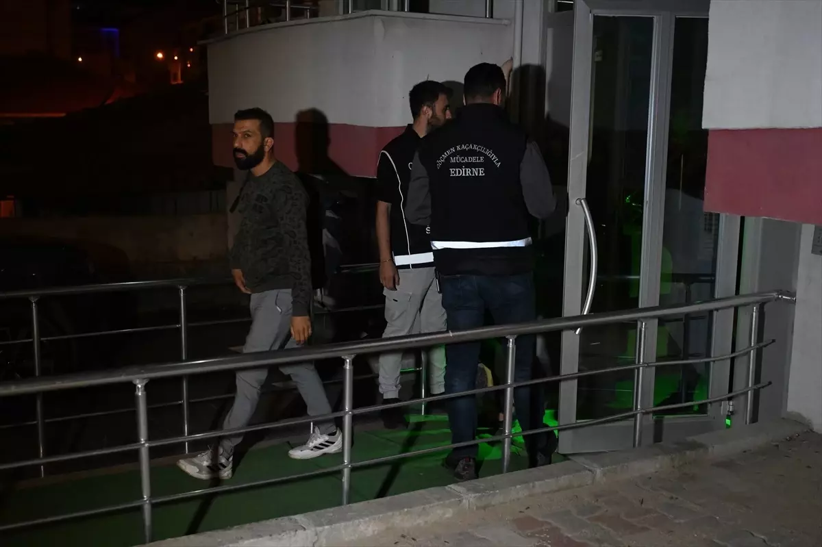 Edirne'de 31 Düzensiz Göçmen Yakalandı