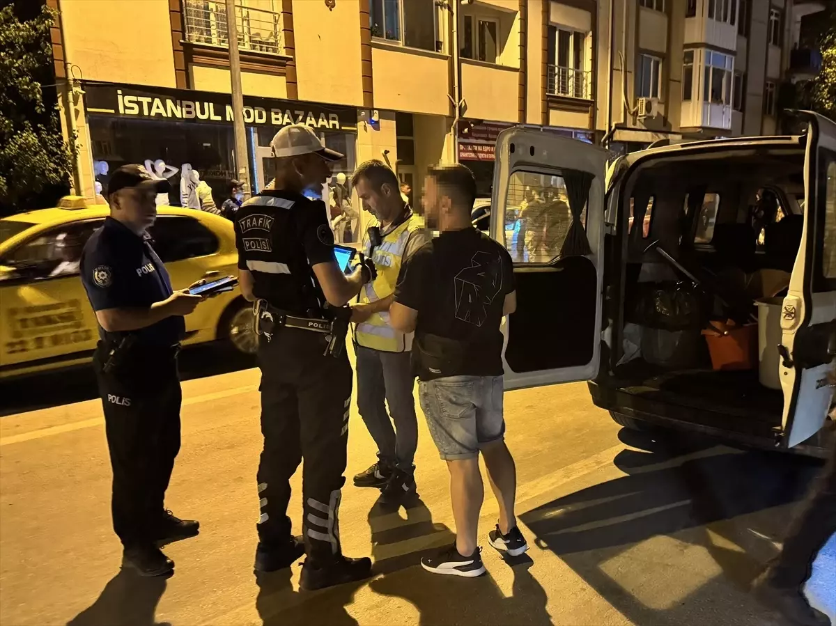 Edirne'de Alkollü Araç Kullanan Sürücüye 2 Yıl Ehliyet Ceza