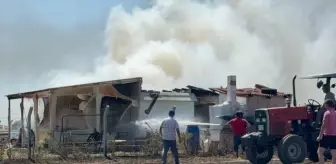 Edirne'de Anız Yangını Tarım Arazisine Sıçradı