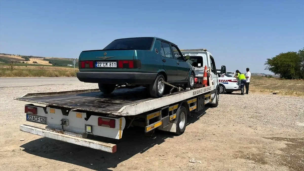 Uzunköprü'de Alkollü Sürücülere Ceza Kesildi