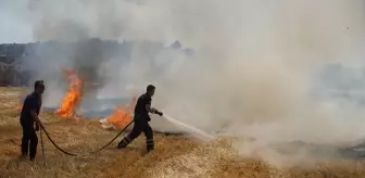 Edirne'de Anız Yangını Kontrol Altına Alındı