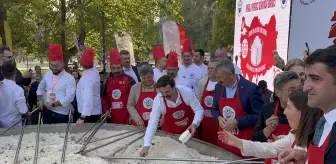 Edirne Gastronomi Festivali'nde 6 Ton Pilav Dağıtıldı