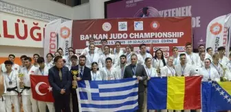 Edirne'de 21 Yaş Altı Balkan Judo Şampiyonası Tamamlandı