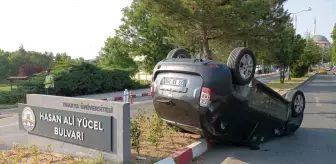 Edirne'de Trafik Kazası: İki Yaralı