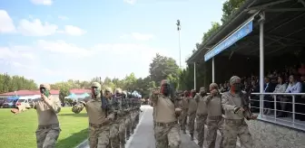Edirne'de jandarmanın dedektör köpeği son görevini icra ederek emekli oldu