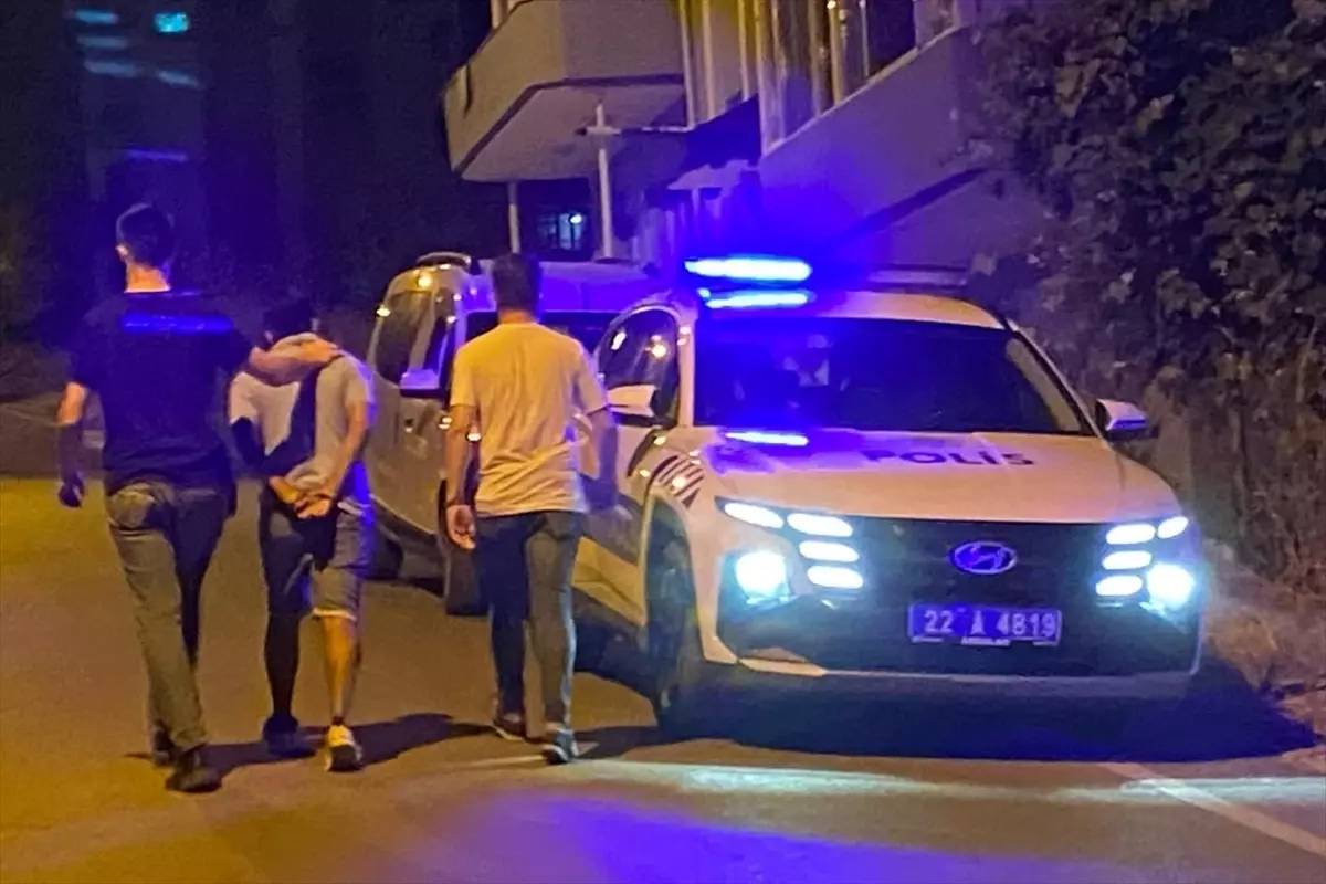 Edirne'de Kız Arkadaşını Darbeden Şüpheli Gözaltına Alındı