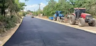 Edirne'de Köy Yolları Sıcak Asfaltla Yenileniyor
