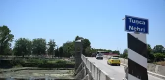 Edirne'deki Meriç ve Tunca Nehirlerinde Debi Düşüşü