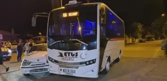 Edirne'de Otomobil-Minikbüs Çarpıştı: Bir Yaralı