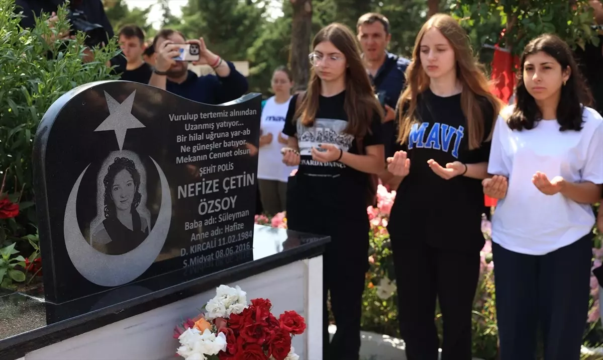 Edirne'de şehit polis Nefize Çetin Özsoy anıldı