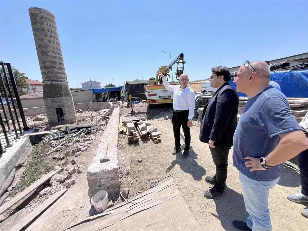 Edirne'de Şeyh Şüceaddin Camisi Restorasyonu Devam Ediyor