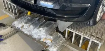 Kapıkule ve Pazarkule Sınır Kapılarında Uyuşturucu Operasyonu: 69 Kilo Ele Geçirildi