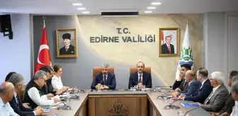 Edirne'de Su Yönetimi Değerlendirme Toplantısı