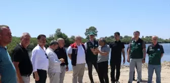Edirne'de Sulama İstasyonları İncelendi