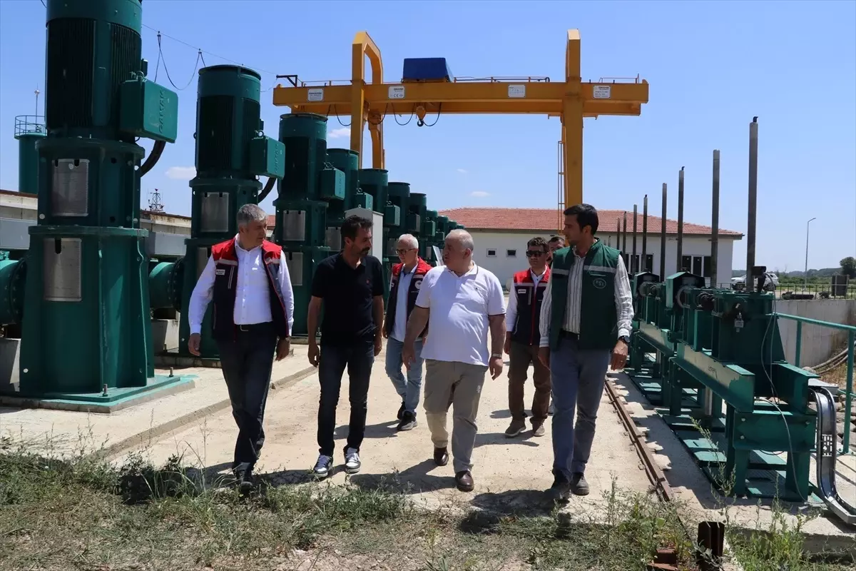 Edirne'de Sulama Pompa İstasyonları İncelemesi